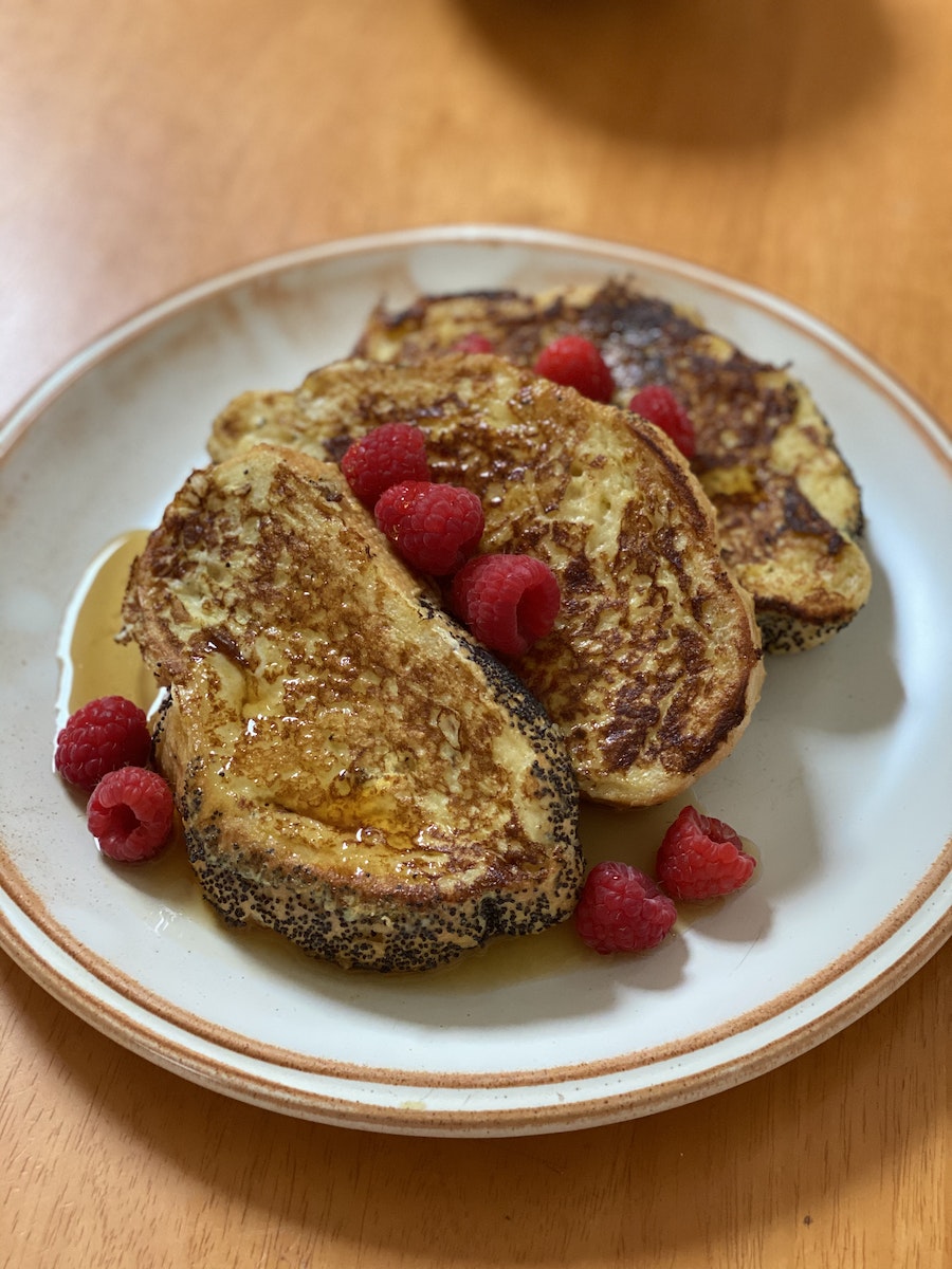 A Plate of French Toast