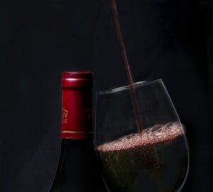Clear Wine Glass