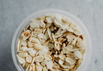 Bowl of White Peanuts