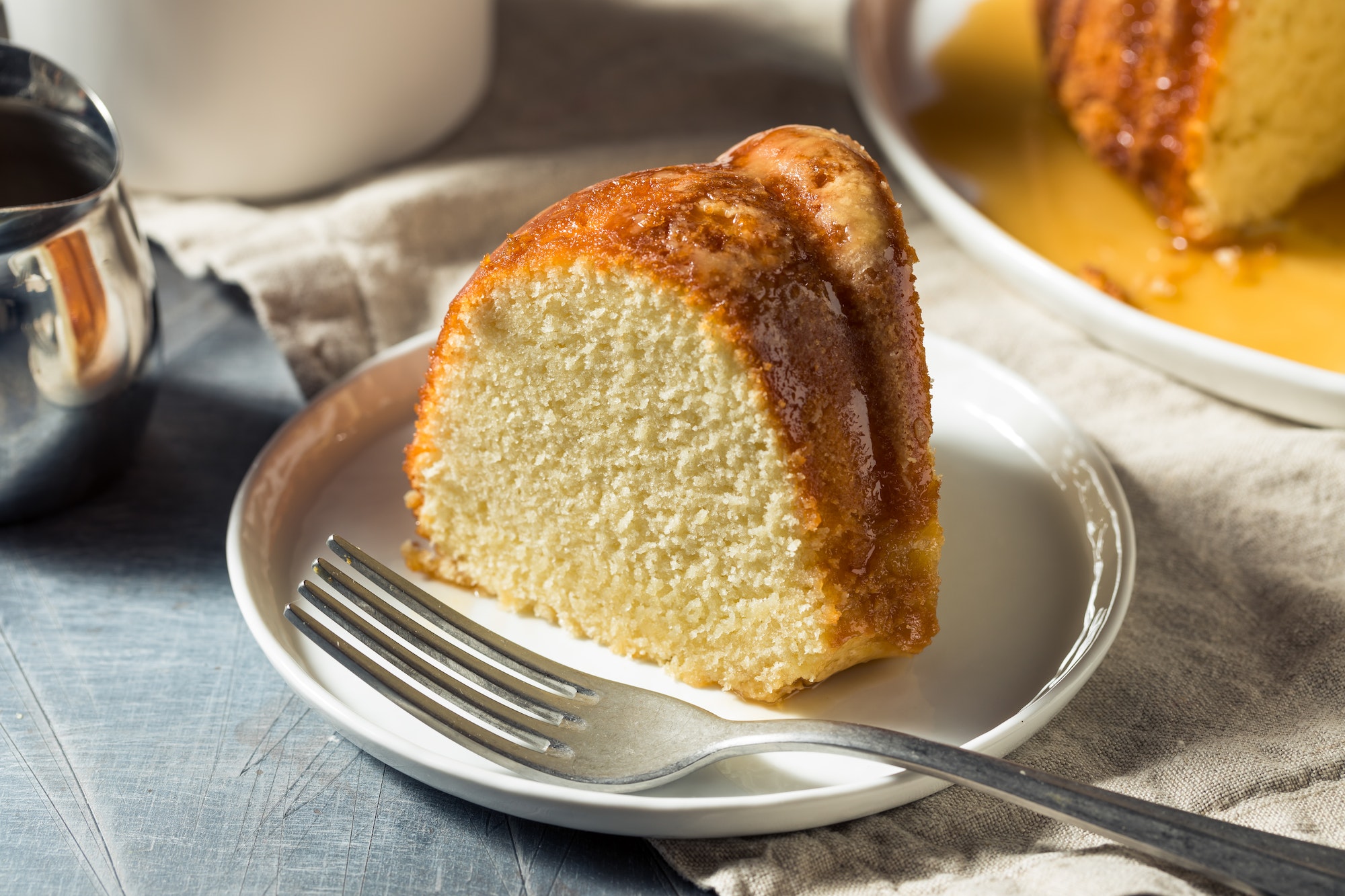 Homemade Holiday Buttered Rum Cake